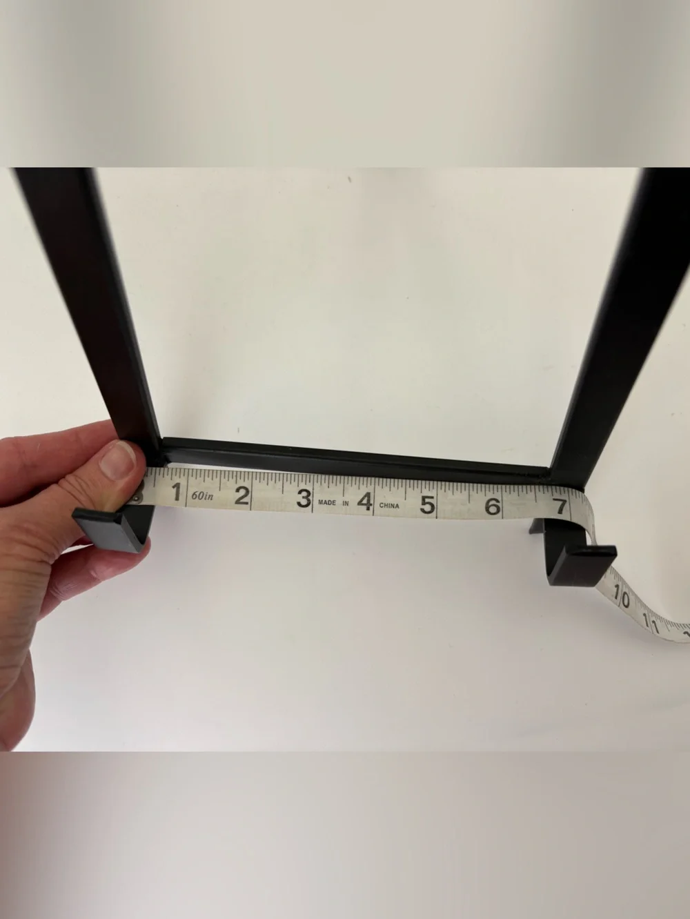 Large Black Metal Display Easel Stand - Heavy Duty